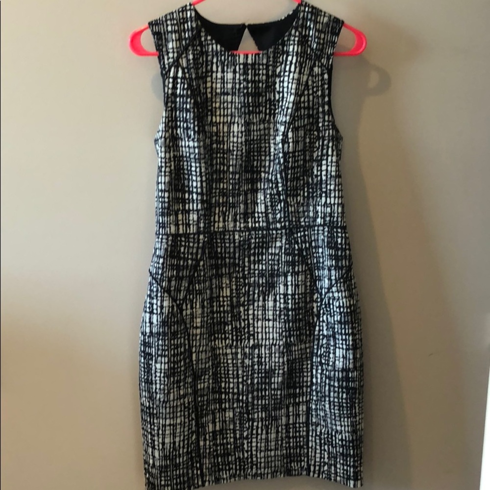 Black and white dress